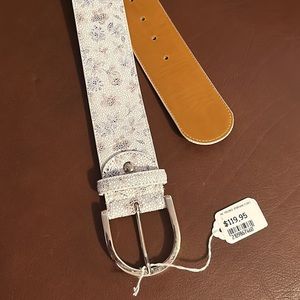 Tailored Sportsman Floral Belt